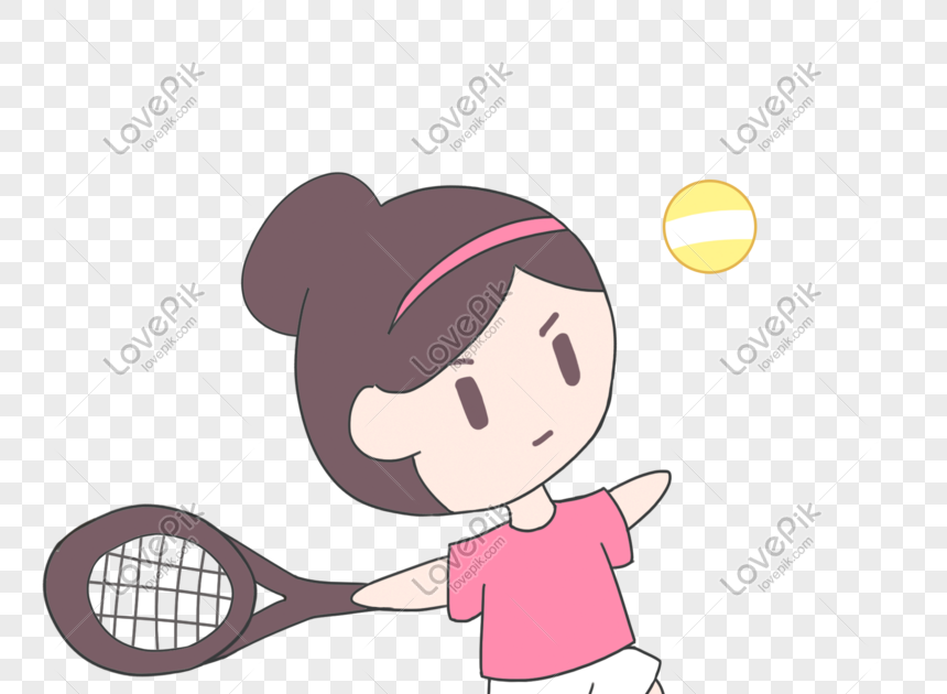 29 Gambar  Kartun  Olahraga  Badminton  Gambar  Kartun 