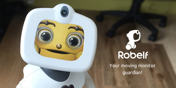 Robelf: Your Moving Monitor Guardian!