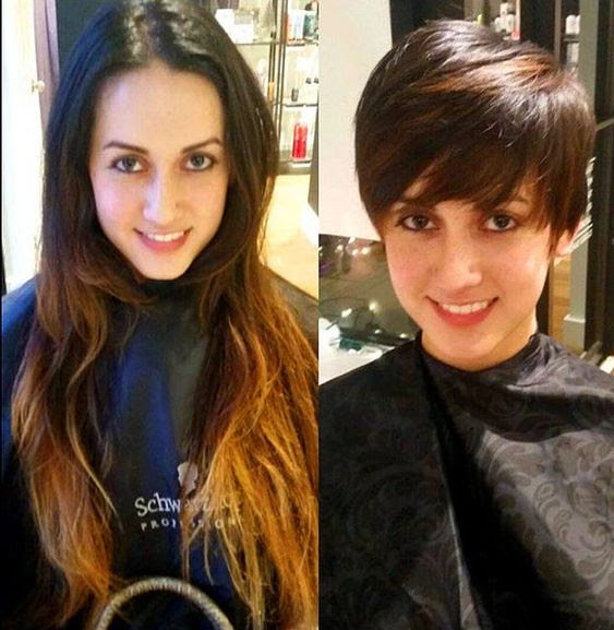 long to short haircut  sindri priyanka  hairstyle