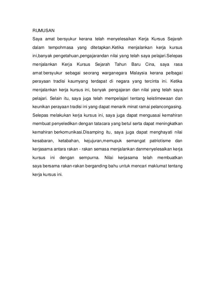 Contoh Ayat Penghargaan Buku Skrap - Contoh O