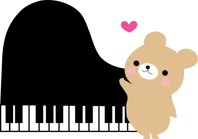 無料印刷可能ピアノ イラスト かわいい 無料イラスト集