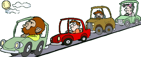 Traffic Cartoon Car Joke How People Feel About Sitting In Traffic
