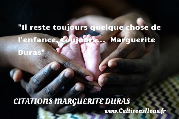 Citation Joie Enfance