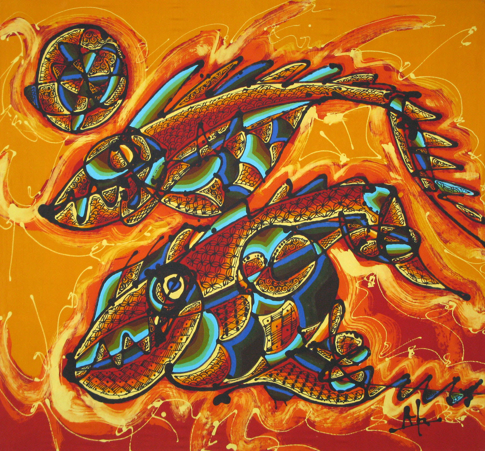 Contoh Gambar Batik Mudah - Kimcil I