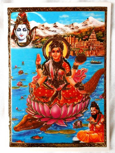 Der hinduismus, auch sanatana dharma (sanskrit: Entstehungszeit Nach 1945 89 Bild Laxmi Lakshmi Hinduismus Pragedruck Indien Altarbild Vorlage Tattoo Antiquitaten Kunst Drukgreen Bt