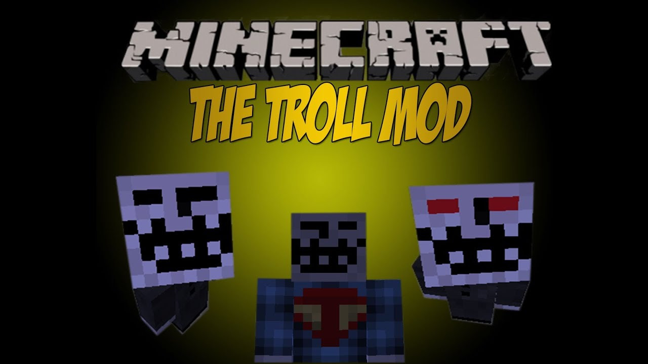 Minecraft Download Download Ceria Bulat K - minecraft mod review the troll mod youtube