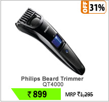 Philips Beard Trimmer QT4000