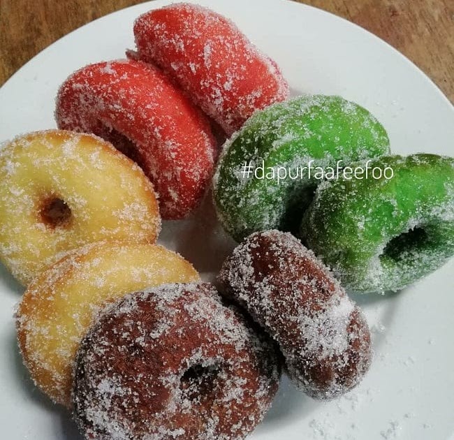 Resepi Donut Perisa Coklat - Kebaya Umi