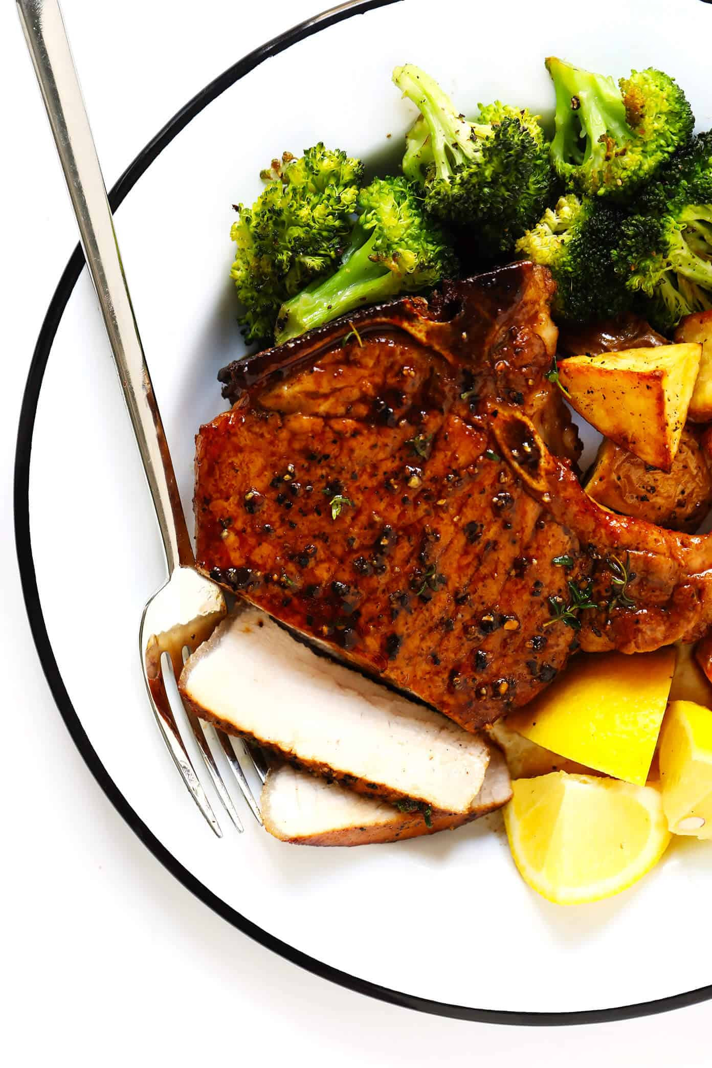 If you have lean cuts of meat, you often need to do something to introduce fat back into the meat just to make it taste better and to. The Best Baked Pork Chops Recipe Juicy Flavorful And So Easy