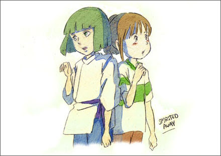 イラスト集 トップ100 千と千尋の神隠し ハク イラスト