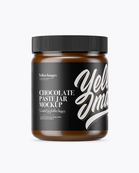 Download Download Glass Jar With Duo Chocolate Spread Mockup PSD - Chocolate Spread Jar Mockup In Jar ...