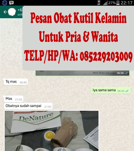 Ubat Ketuat Muka - Contoh Oha