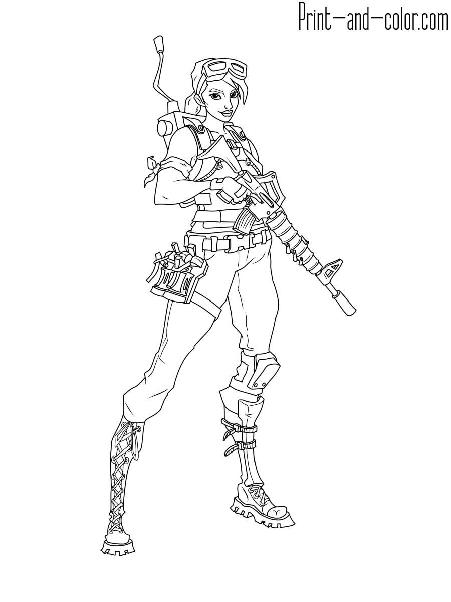 Maybe you would like to learn more about one of these? Fortnite Coloring Pages Print And Color Com