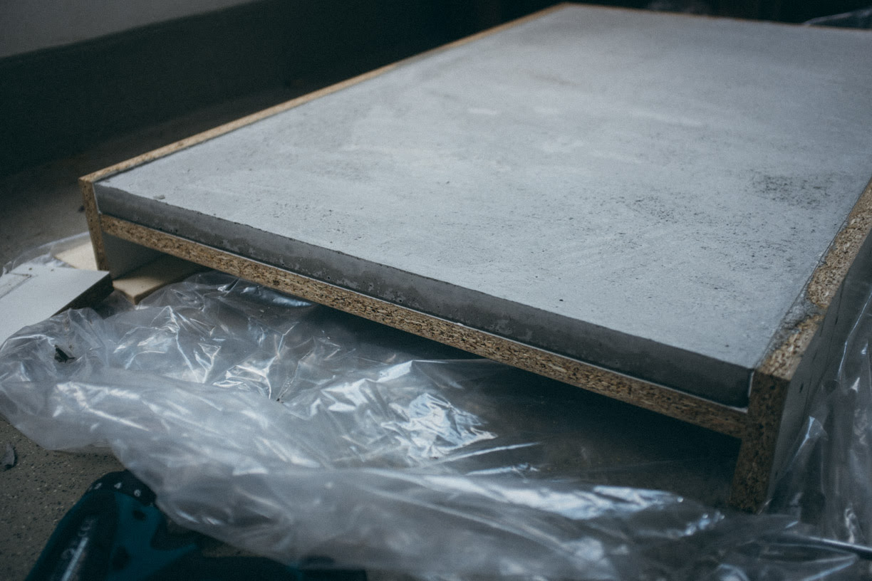 Einen couchtisch aus beton selber machen / betonmöbel / diy. Ghostbastlers Tischplatte Aus Beton