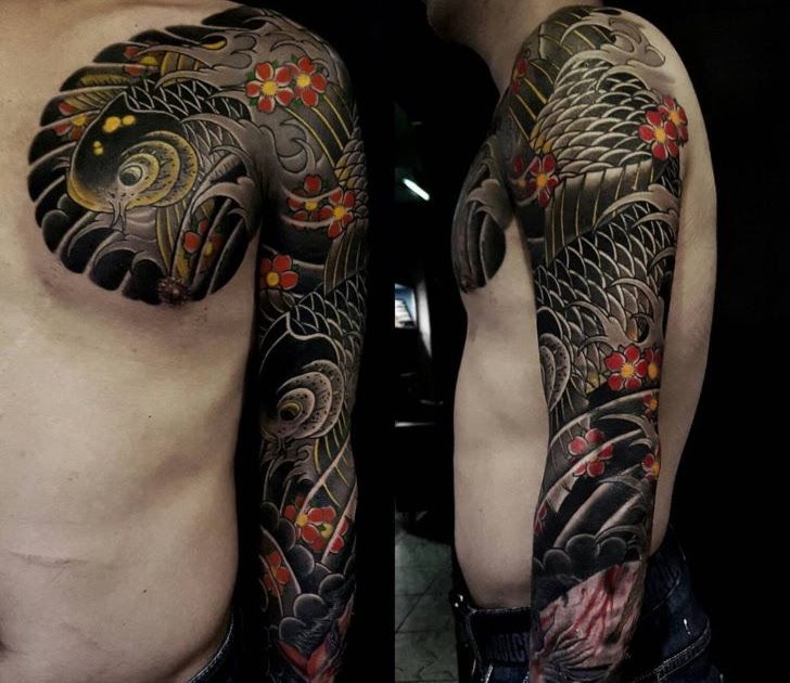 Berikut 10 Tatto Koi Yakuza Info Tattoos Batik  Paling Baru 