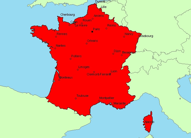Recherchez un code postal, une commune, un département en france. Cartes De France
