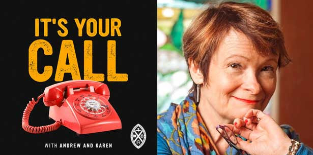 It's your call Logo with Rev. Dr. Catherine Faith Maclean