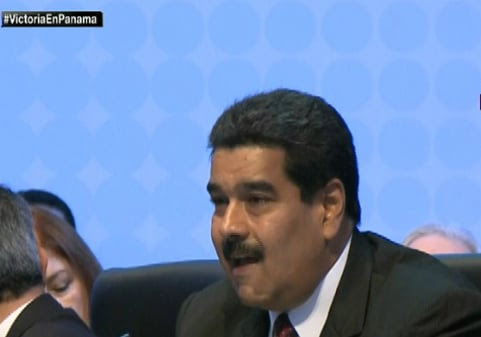 Presidente Maduro en la Cumbre de las Américas