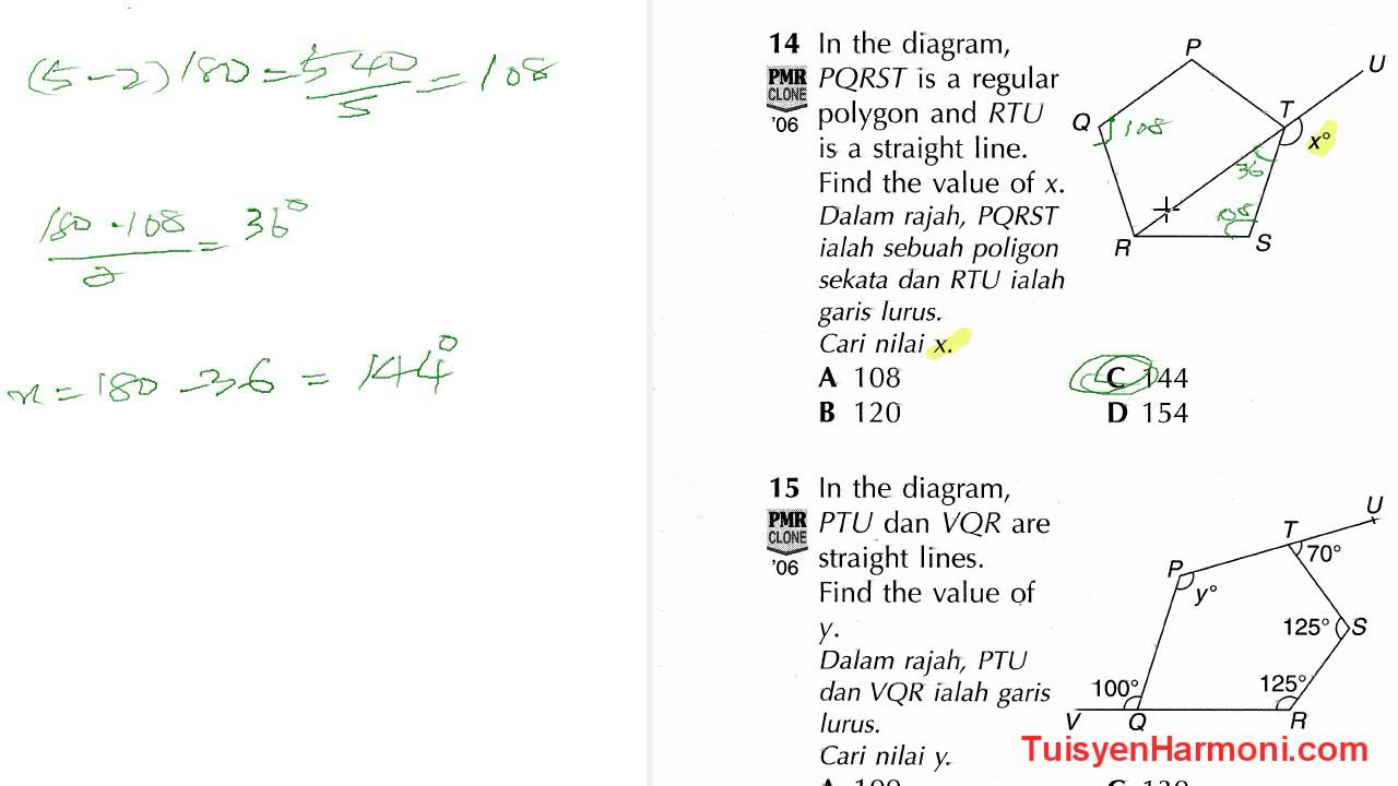 Contoh Soalan Matematik Tingkatan 3 Kertas 2 - Gambleh z