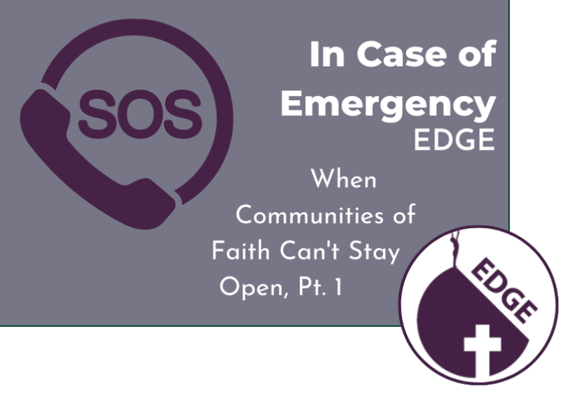 SOS In case of Emergency EDGE logo