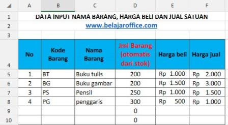 Contoh Daftar Isi Otomatis - Contoh II