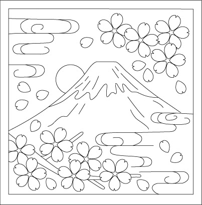 これまでで最高の貼り絵 ちぎり 絵 下絵 無料 春 最高のカラーリングのアイデア