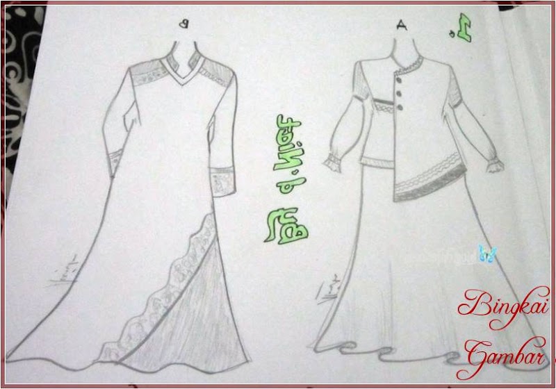 Info Terbaru 25+ Sketsa Baju Anak Dress