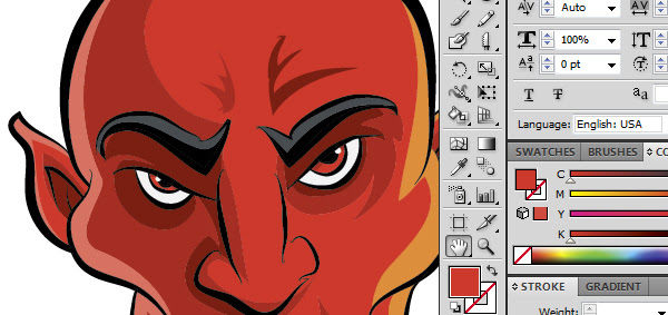 From here, change your color to a darker shade of whatever your element is and set the mode to multiply. Ultimate Inking And Coloring Tutorial For Adobe Illustrator Beats Digging Ditches Custom Product Packaging Design