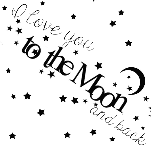 Download Gif Love You To The Moon And Back Png Gif Base