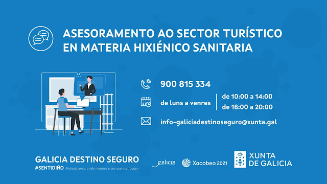 A XUNTA LANZA 500 PRAZAS GRATUÍTAS DE TELEFORMACIÓN EN SEGURIDADE SANITARIA PARA OS ALBERGUES DO CAMIÑO DE SANTIAGO