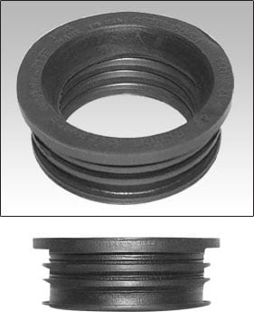 Pvc dwv is easy to install and is joined by solvent cementing or threading. I Want To Connect Pvc To A Cast Iron Hub Doityourself Com Community Forums