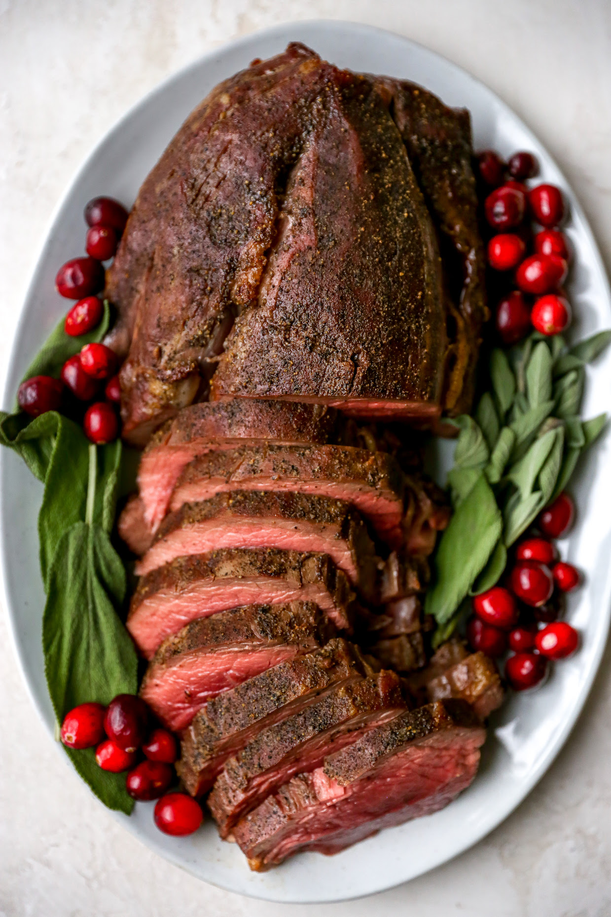 It also cooks quickly, has a nice presentation, and has no bones or fat to deal with. Beef Tenderloin With Red Wine Cranberry Sauce