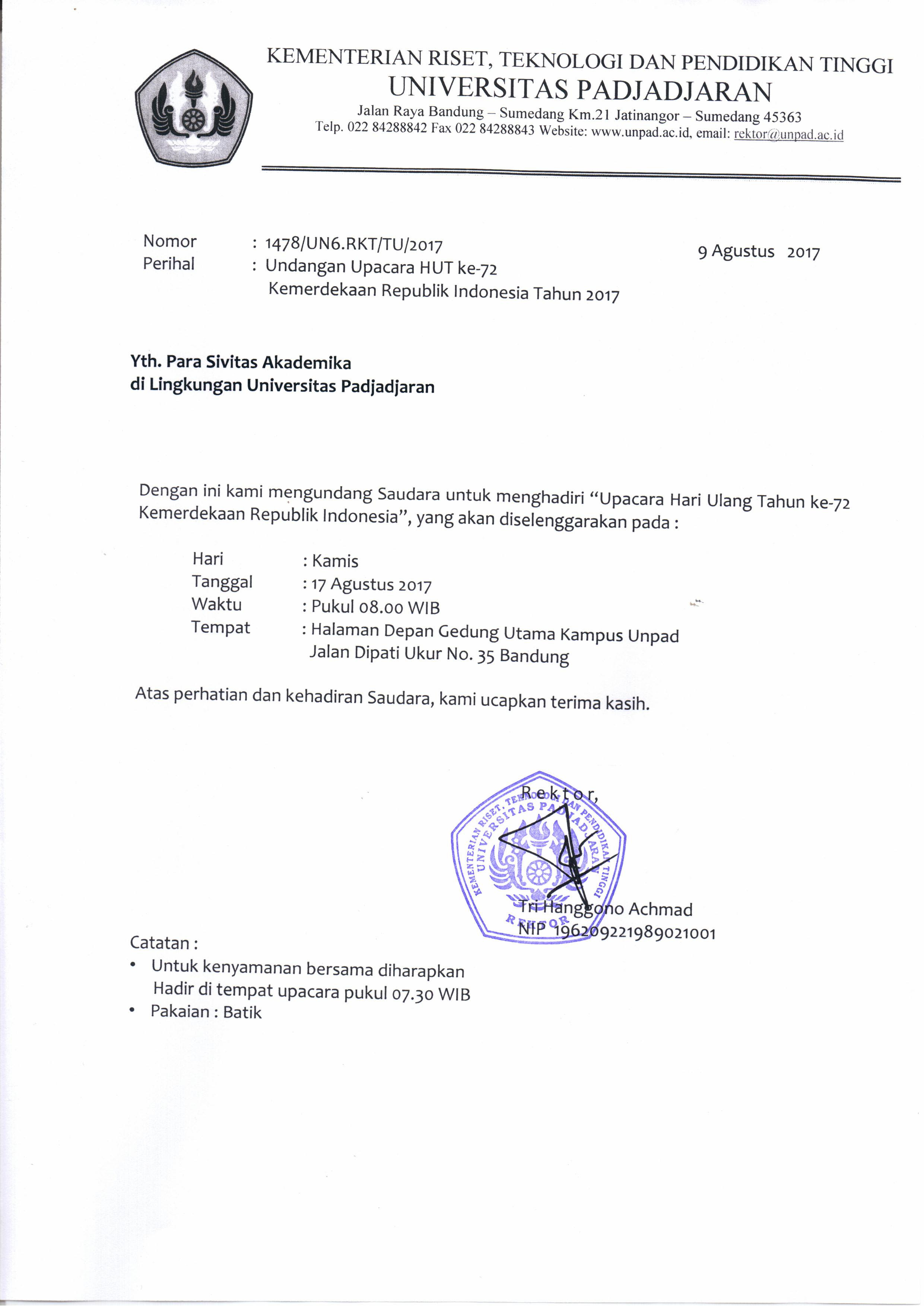 1040+ Contoh Surat Undangan Acara Panggung Gembira Gratis Terbaru