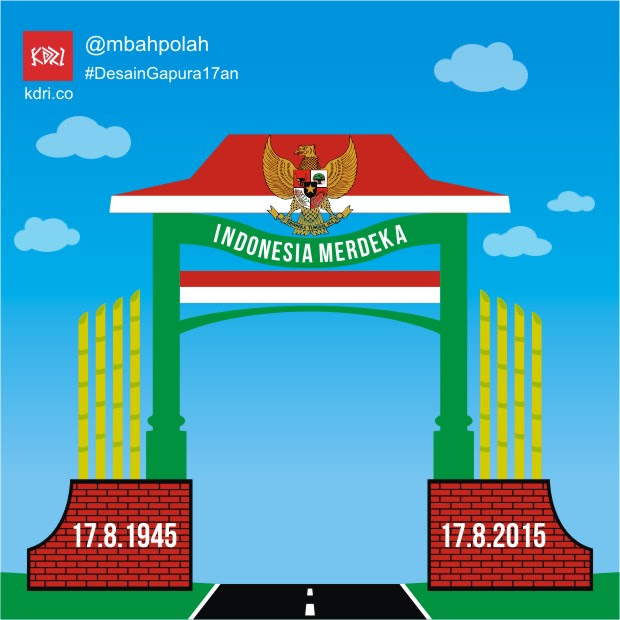 Warna Gapura 17 Agustus Rimawas Warna Gapura 17 Agustus Rimawas