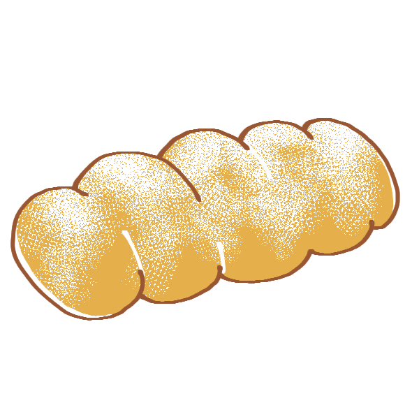 美しい花の画像 ぜいたく揚げ パン イラスト