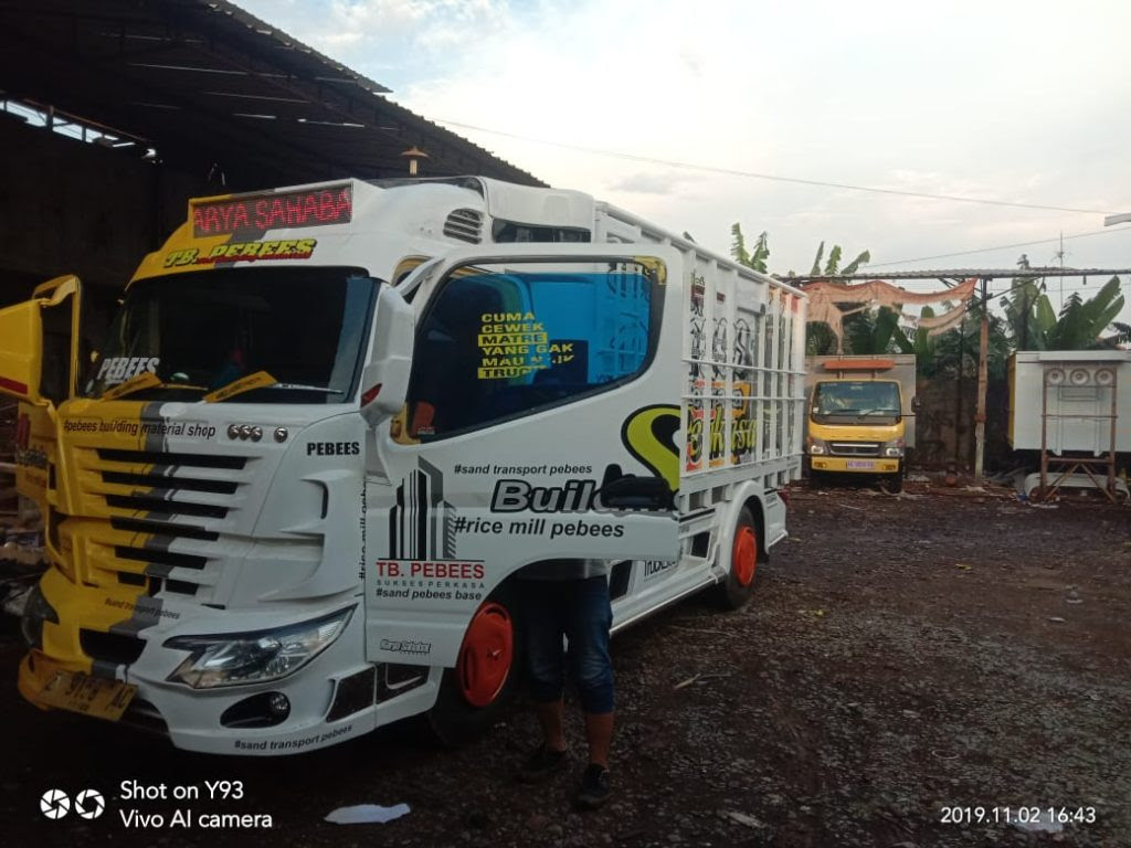 29 Contoh Cutting Sticker Mobil  Truk  Terbaru Tahun Ini 