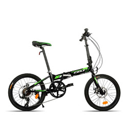 Category: Dropship Bicycles And Accessories, SKU #1015638, Title: 20 Inch Folding Bike Bicycle Mini Foldable Bike Aluminum Alloy Frame Variable Speed