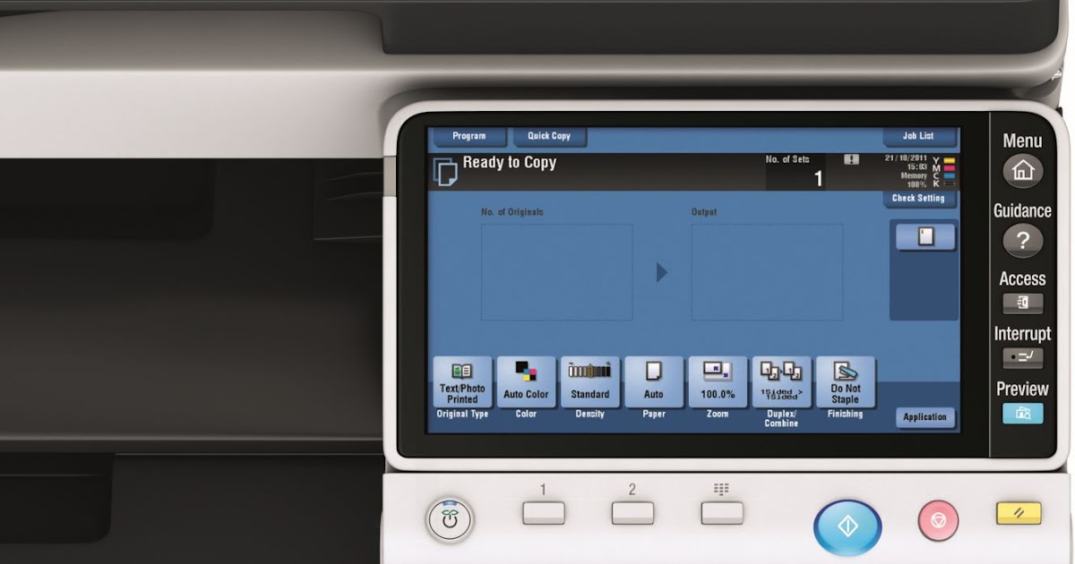 Free Konica Minolta Bizhub C25 Driver Download - Konica ...