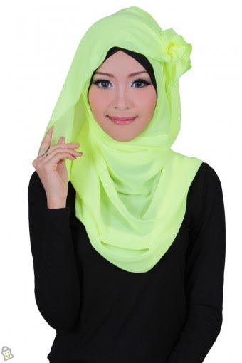 67 Warna Jilbab Cream Muda 