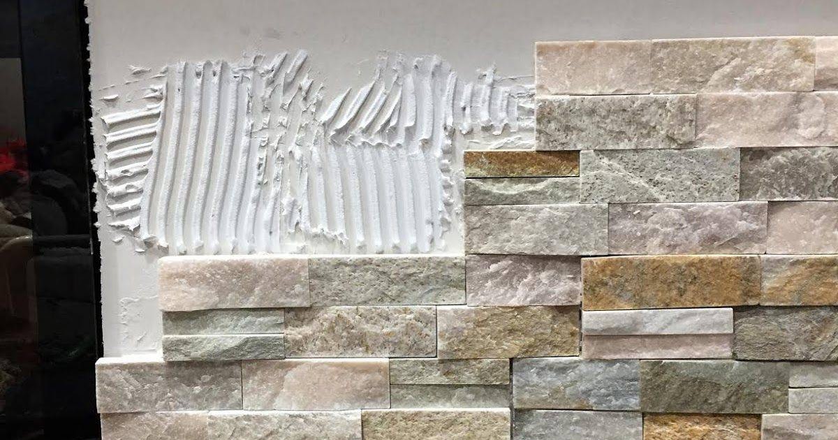How to Install Stone Veneer Over Brick Fireplace