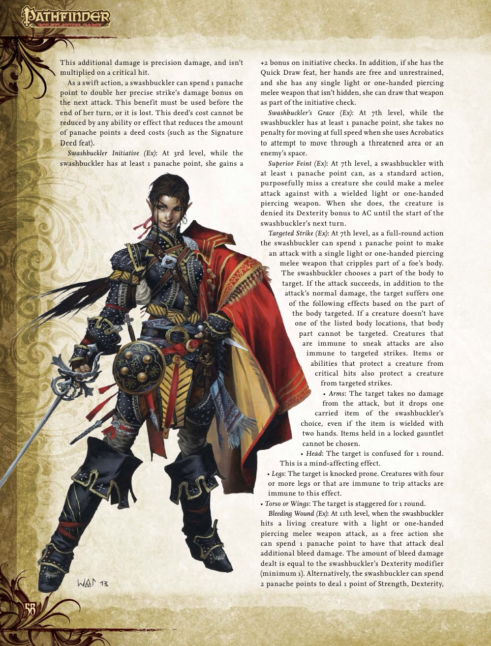 Battledancer source advanced player's guide pg. Rpg Pathfinder Swashbuckler Talking Nerdy