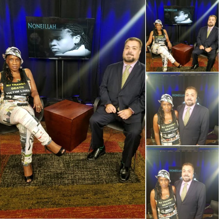 Todd Barretta, a former NJ Transit compliance officer and Noneillah Talk Show host, Naomi,