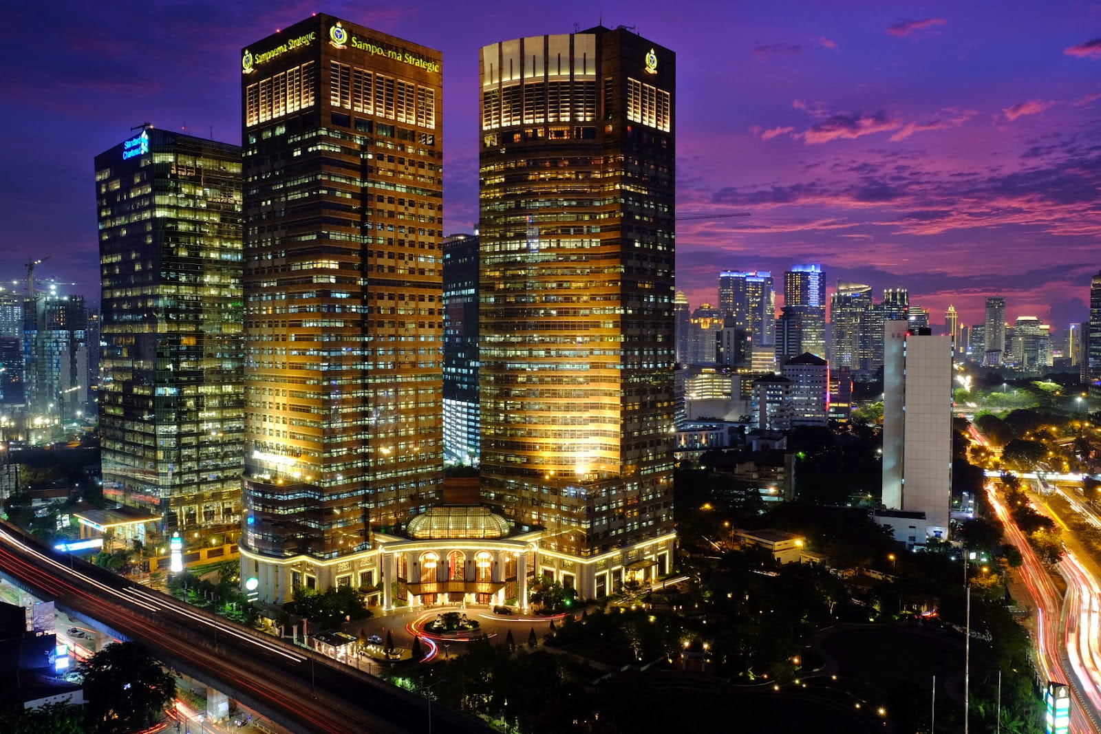 48 Aksesoris Gambar Kota Jakarta Di Malam Hari