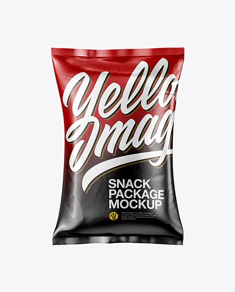 Download Download Psd Mockup Bag Chips Food Glossy Pack Package ...