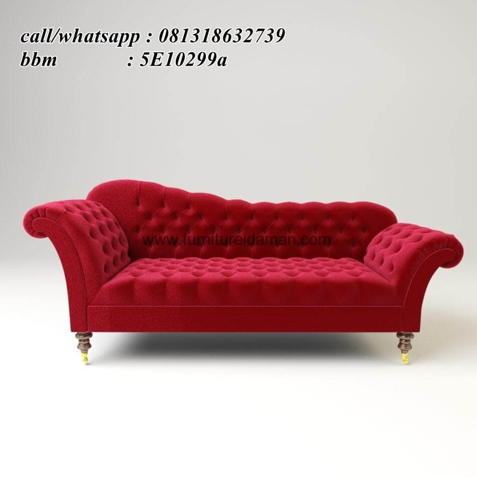  Sofa  Ruang Tamu Warna  Merah Arsitekhom