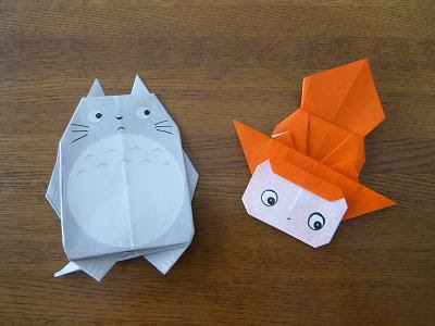 新しいコレクション 女の子 折り紙 折り方 キャラクター ジブリ