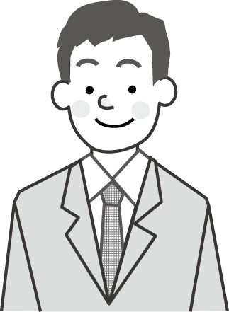 美しい花の画像 トップ100営業マン イラスト 白黒