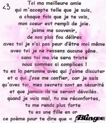 Texte D Anniversaire Touchant Pour Ma Meilleure Amie
