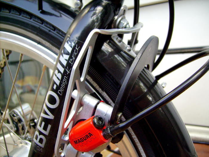 fahrrad mit magura hs11
