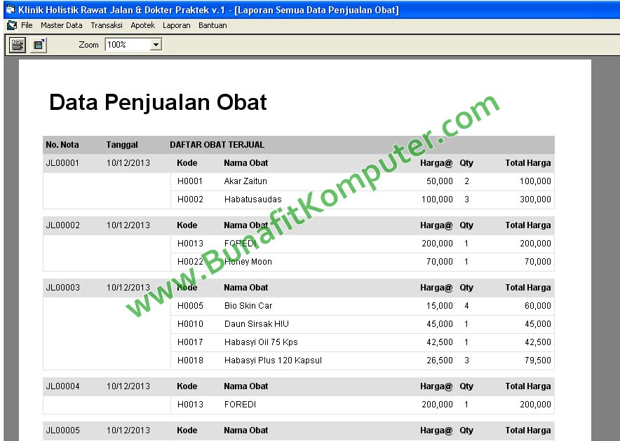 Contoh Database Penjualan Visual Basic - Damen Das